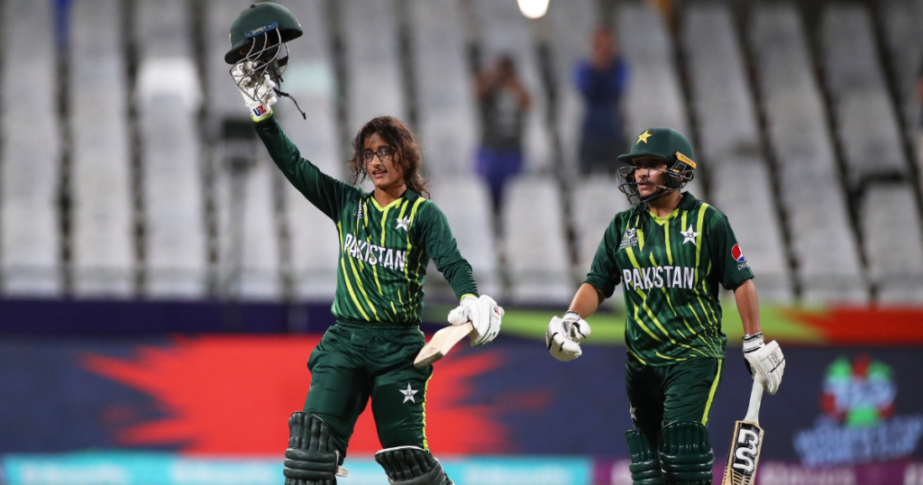 An image featuring Muneeba, one of the five emerging stars of the ICC Women’s T20 World Cup 2023