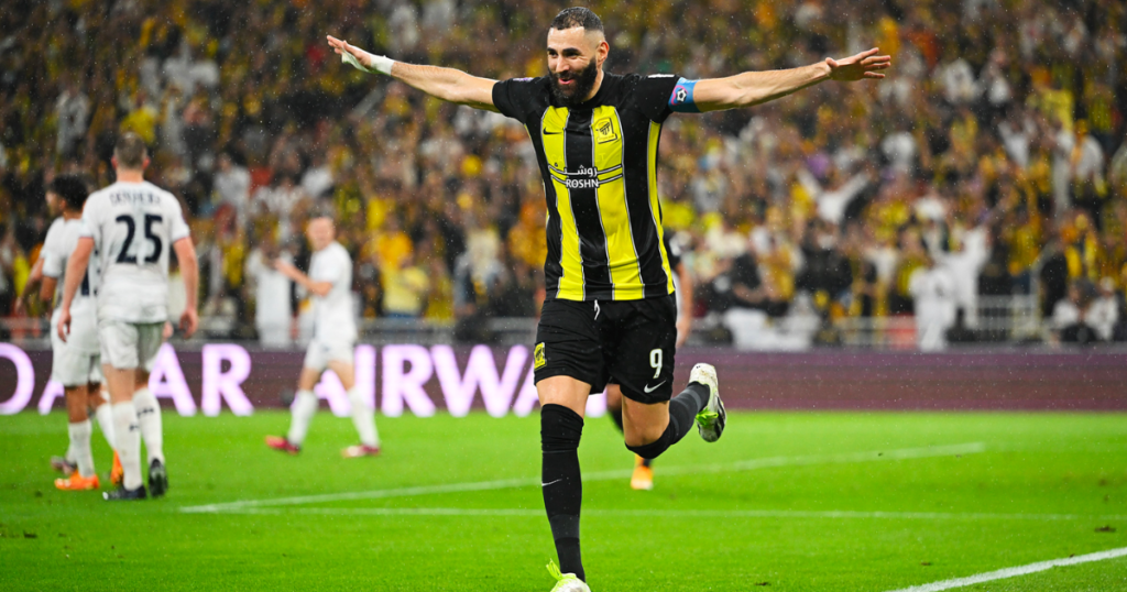 Karim Benzema Leads Ittihad To Victory In The FIFA Club World Cup Match